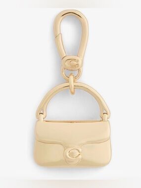 NWT Coach Gold-Tone Collectable Purse Charm with Clasp